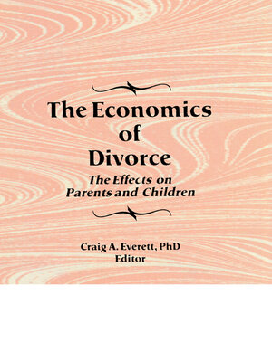 cover image of The Economics of Divorce